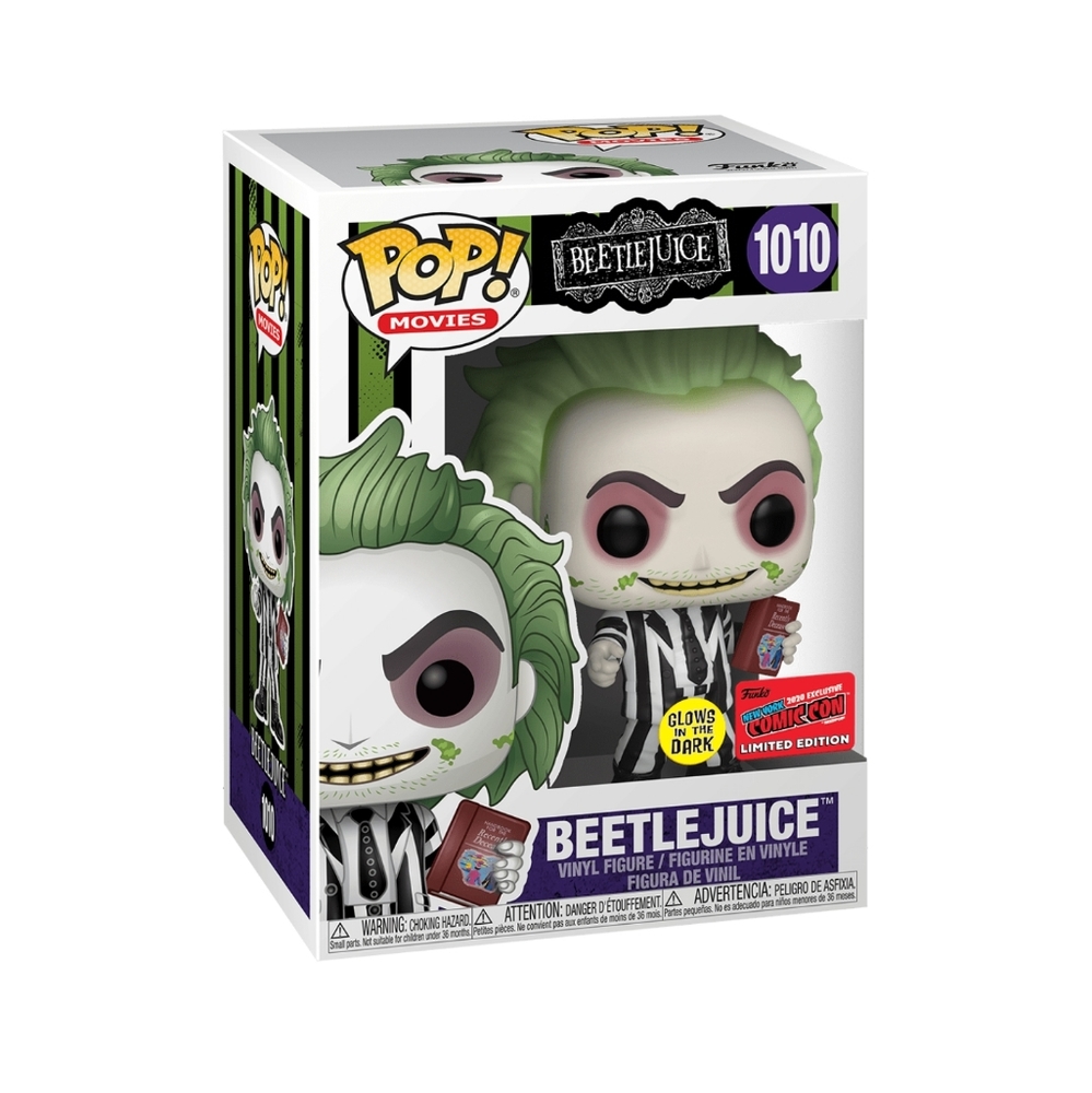 Beetle Juice #1010 LE Fall Convention 2020 Funko Exclusive